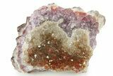 Thunder Bay Amethyst Cluster with Hematite - Canada #281258-1